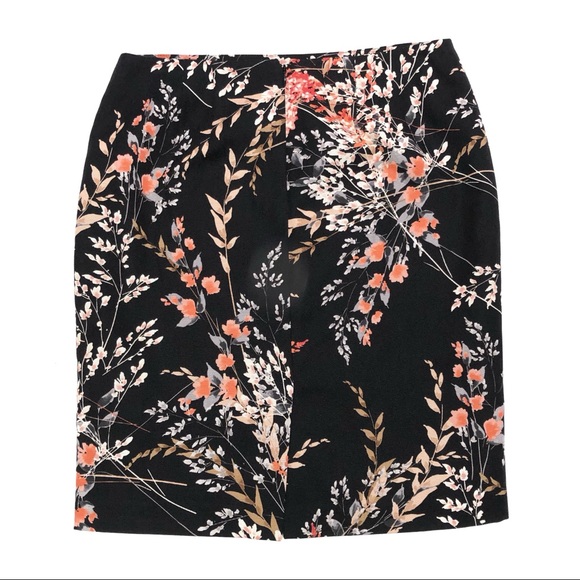 Talbots Wispy Floral Pencil Skirt - Picture 3 of 8
